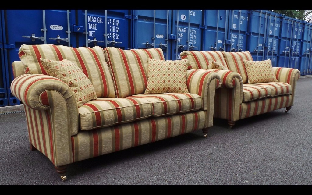 Handmade DURESTA Two 2 seater Sofas suite,Excellent ConditionDelivery