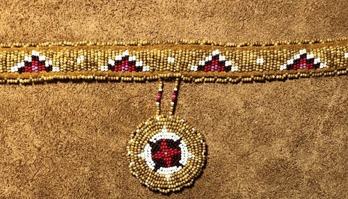 Totally Awesome Fancy New Native American Lakota Sioux Beaded Choker