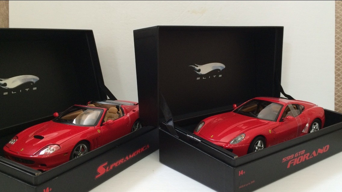 Hot Wheels Ferrari 599 GTB 1:18 ✩新品・未開封✩ Hotwheels elite 1:18 Ferrari 599 GTB Fiorano | eBay