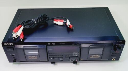 Sony Dual Cassette Deck TC-WE435 Dubbing Auto Reverse Sony Dual Cassette Deck TC-WE435 Dubbing Auto Reverse