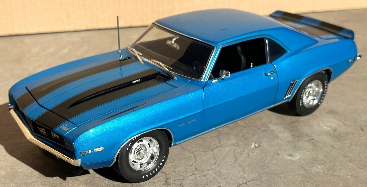 1/18 scale, YCID RELEASE #22, 1969 CAMAROZ/28, LEMANS BLUE 1/18 scale, YCID RELEASE #22, 1969 CAMAROZ/28, LEMANS BLUE