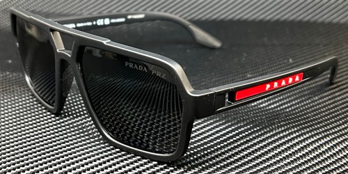 PRADA LINEA ROSSA PS 01XS DG002G Black Rubber Polarized PRADA LINEA ROSSA PS 01XS DG002G Black Rubber Polarized