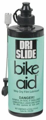 Dri-Slide Bike Aid 4oz Lube with Needle Nozzle
