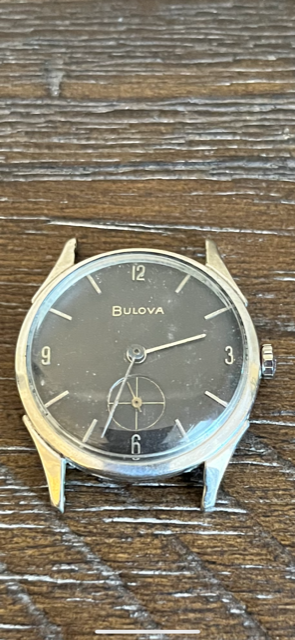 今だけ価格 ブローバ プレジデント10kは 金のブラックダイヤル細いメンズ腕時計を転がしました 無料の船 セール品 Viladicasa Com Br