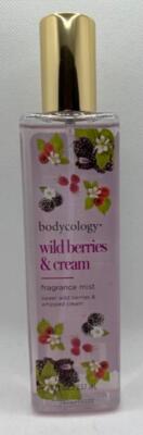 Bodycology Wild Berries & Cream Fragrance Mist Body Spray 8 oz