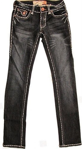 Laguna Beach Jean Co The Wedge Straight Blue Jeans Handmade