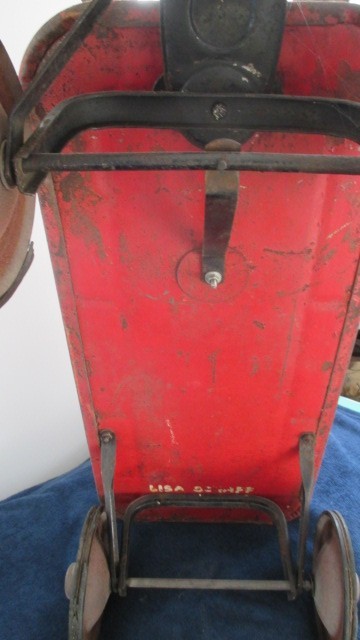Vintage 1930's Streak O Lite wagon. Full size wagon. . Great Patina.