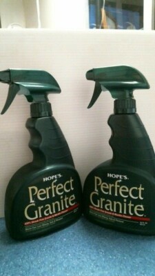 Hope's Perfect Granite & Marble Cleaner 22 Fl. Oz. LOT OF 2   (56050)  FS 