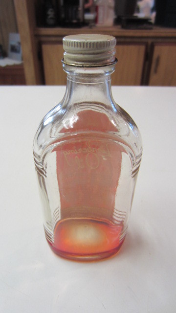 Vintage Penslar Limbering Oil Bottle, Lid & Label, 6 oz. Capacity