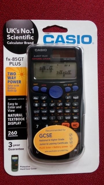 Casio Fx 85gt Plus Calculator Brand New In Hove East Sussex Gumtree - 