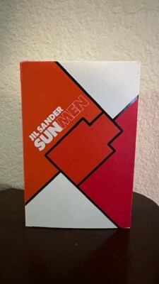 Jil Sander Sunmen Eau de Toilet and Shampoo (2.5 OZ Each) - Open Box