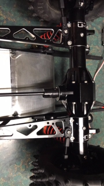 Hot Racing Kyosho Mad Crusher Mad Force FO-XX Aluminum Axle