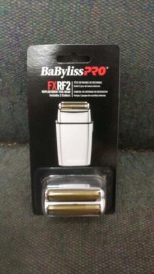 Babyliss Pro FXRF2 Silver Shaver Double Foil and Cutters