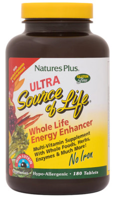 Ultra Source of Life with Lutein No Iron 180 TABS