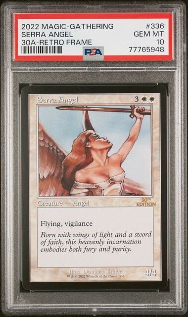 PSA10 mtg セラの天使 30th anniversary edition Serra Angel (Retro Frame) *PSA 10* GEM MINT MTG 30th
