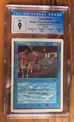 マジック：ザ・ギャザリング MTG Time Walk 2ED BGS9 MTG Time Walk - Unlimited - BGS 9 - #9890, NM-Mint, English