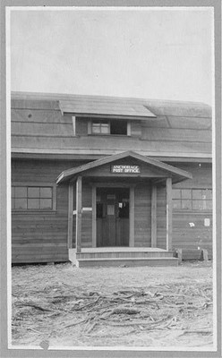 Post Office,Achorage,Alaska,AK,United States,USPS,Postal Service,1900-1916