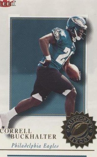 2001 Fleer Authority Correll Buckhalter #128