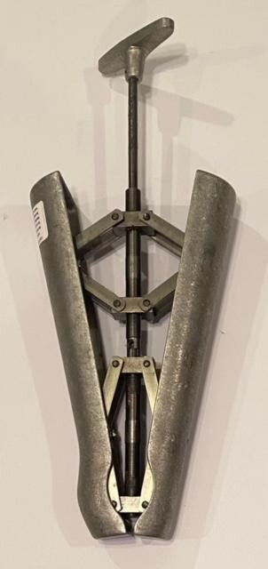 Mallory Cast Aluminum Metal Boot Instep Shaft Calf Stretcher Authentic Original