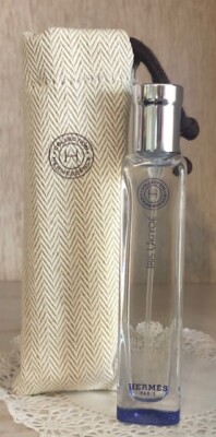 Hermes Hermessence Iris Ukiyoe 15ml EDT Eau de Toilette w/ Herringbone Pouch