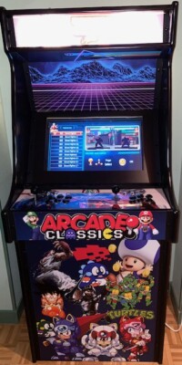 Stickers Borne Arcade (Modèle Mame Ou Euro Ou Personnalisé