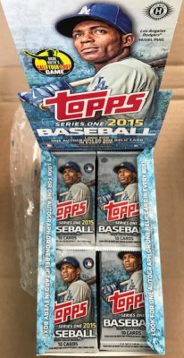 2015 Topps Series 1 Baseball HOBBY Pack Look4 Rookie RC SP Variation Relic AUTO