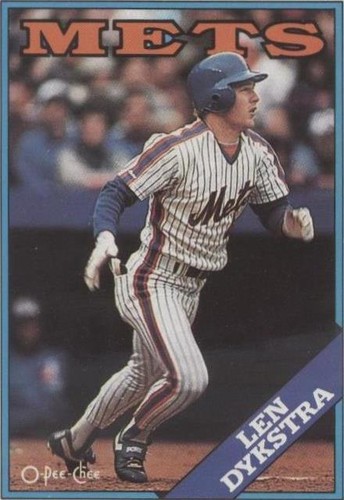 1988 O-Pee-Chee - Lenny Dykstra #299