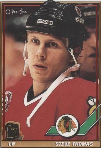 1991-92 O-Pee-Chee - Steve Thomas #210
