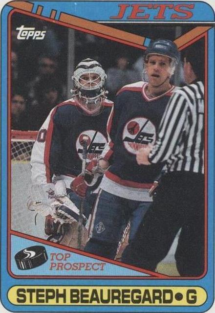 1990-91 Topps - Stephane Beauregard #223