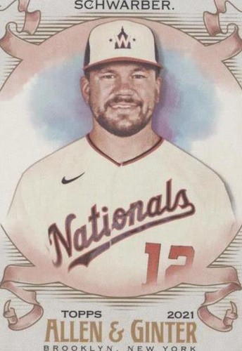 2021 Topps Allen & Ginter's - Kyle Schwarber #282