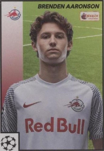 2021-22 Topps Merlin's Heritage 97 UCL Brenden Aaronson #88