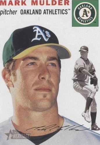 2003 Topps Heritage - Mark Mulder #180