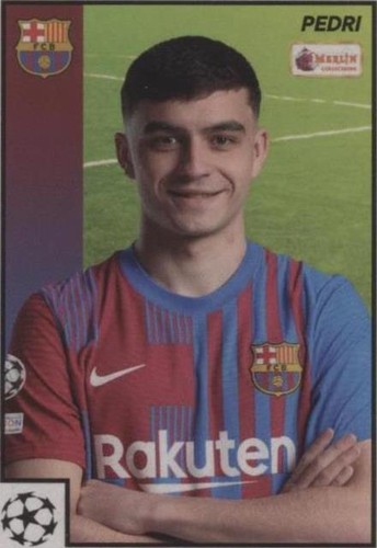 2021-22 Topps Merlin's Heritage 97 UCL Pedri #33