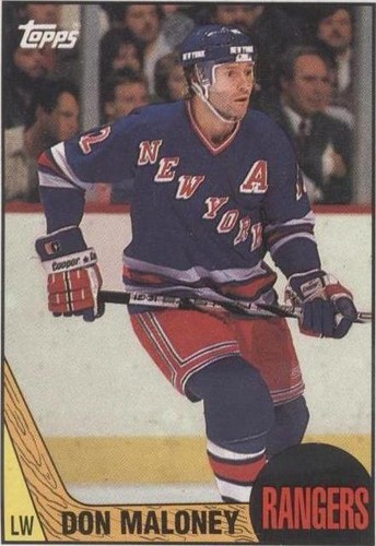 1987-88 Topps - Don Maloney #49