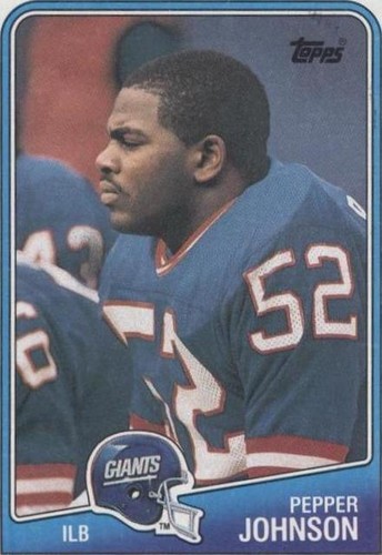 1988 Topps Pepper Johnson #283