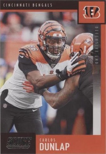 2020 Score Carlos Dunlap #58