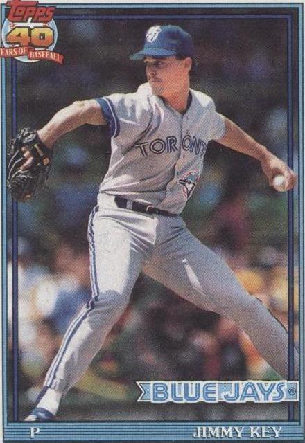 1991 Topps - Jimmy Key #741