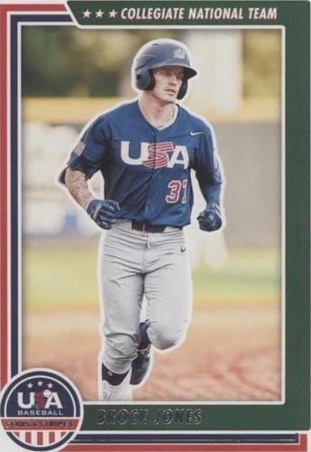 Druw Jones autograph Panini　/399 2022 Panini USA Baseball - 18u National Team Signatures Druw
