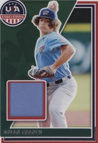 2022 Panini USA Baseball Stars & Stripes - Dylan Franco #USAM-DF