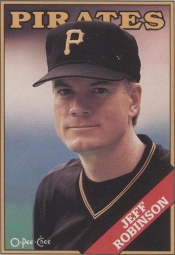 1988 Topps Jeff Robinson Pittsburgh Pirates #244 | eBay
