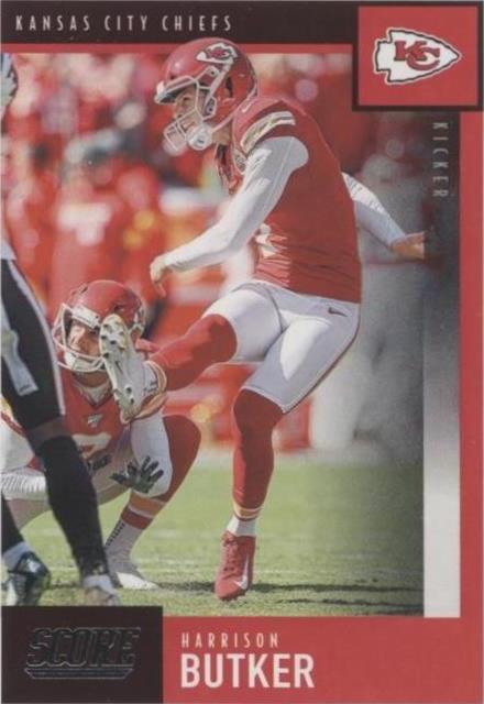 2020 Score Harrison Butker #143