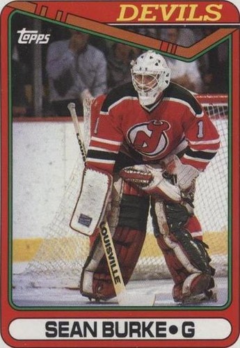1990-91 Topps - Sean Burke #140