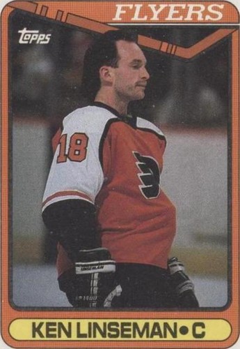 1990-91 Topps - Ken Linseman #345