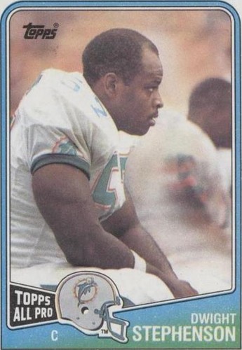 1988 Topps Dwight Stephenson #196