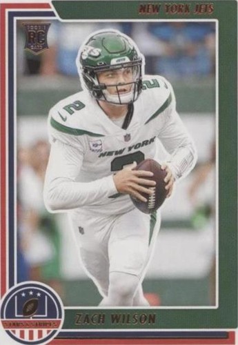 2021 Panini Chronicles Zach Wilson #STS-ZWI