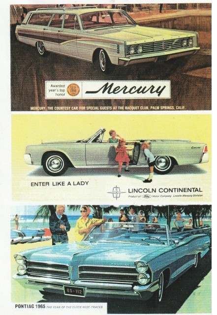 Diorama Billboards US Car Makers Chevy Ford Mercury Jeep 1/43rd