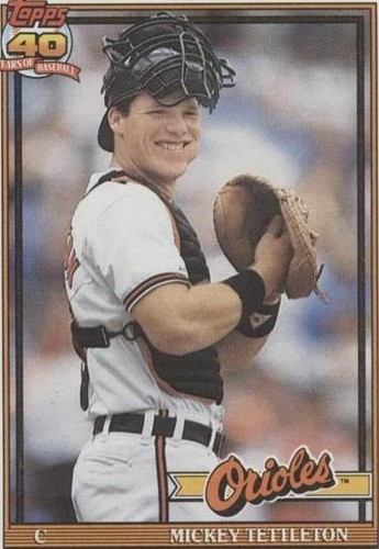 1991 Topps - Mickey Tettleton #385