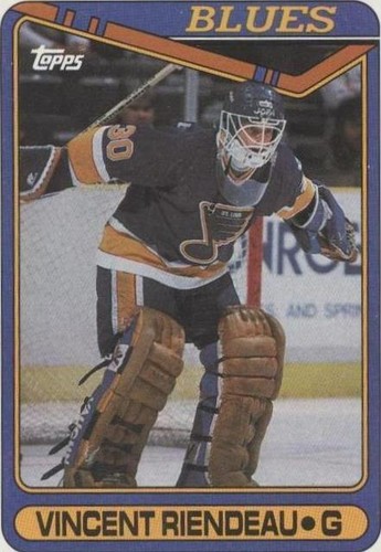 1990-91 Topps - Vincent Riendeau #177