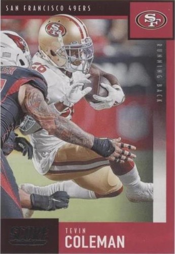 2020 Score Tevin Coleman #313