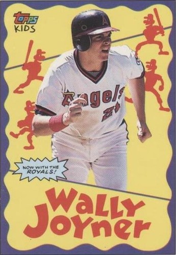 1992 Topps Kids - Wally Joyner #95